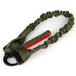 Upgrade Tactical Hunting Nylon Safety Sling Climbing Rope for Army Combat Airsoft Outdoor Sports Strap  Elastic Waist Sling Belt