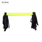 3 4 6 7M 6-14 Rung Football Training Speed Agility Ladder Black Straps Training Ladder Step Soccer Accessories PP material Strap