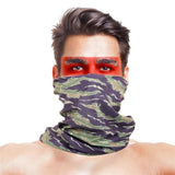 High-Jump Bike Bicycle Face Mask Neck Warmer Scarf Camouflage Bandana Training Mask for Running Cycling Hiking Fishing Clothings