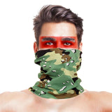 High-Jump Bike Bicycle Face Mask Neck Warmer Scarf Camouflage Bandana Training Mask for Running Cycling Hiking Fishing Clothings