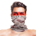 High-Jump Bike Bicycle Face Mask Neck Warmer Scarf Camouflage Bandana Training Mask for Running Cycling Hiking Fishing Clothings