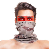 High-Jump Bike Bicycle Face Mask Neck Warmer Scarf Camouflage Bandana Training Mask for Running Cycling Hiking Fishing Clothings