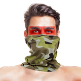 High-Jump Bike Bicycle Face Mask Neck Warmer Scarf Camouflage Bandana Training Mask for Running Cycling Hiking Fishing Clothings