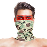 High-Jump Bike Bicycle Face Mask Neck Warmer Scarf Camouflage Bandana Training Mask for Running Cycling Hiking Fishing Clothings