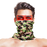 High-Jump Bike Bicycle Face Mask Neck Warmer Scarf Camouflage Bandana Training Mask for Running Cycling Hiking Fishing Clothings