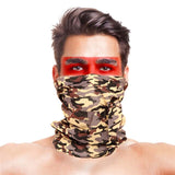 High-Jump Bike Bicycle Face Mask Neck Warmer Scarf Camouflage Bandana Training Mask for Running Cycling Hiking Fishing Clothings