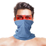 High-Jump Bike Bicycle Face Mask Neck Warmer Scarf Camouflage Bandana Training Mask for Running Cycling Hiking Fishing Clothings