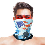 High-Jump Bike Bicycle Face Mask Neck Warmer Scarf Camouflage Bandana Training Mask for Running Cycling Hiking Fishing Clothings