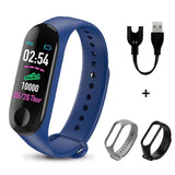 M3plus Smart Wristband Smart Bracelet with Extra Strap Smart Band Heart Rate Activity Fitness Tracker Smart Watch M3 Pro M3 Plus