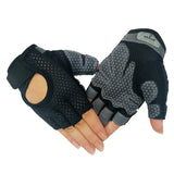 2 Pieces Professional Gym Fitness Gloves Power Weight Lifting Women Men Crossfit Workout Bodybuilding Half Finger Hand Protector