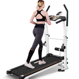 Home Weight-loss Mute Small Mechanical Folding Indoor Multi-functional Fitness Equipment mini treadmill  stepper