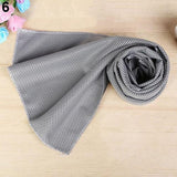 HOT SALE! cooling towel Ice Towel women cooling Gym Jogging Enduring Running Instant Ice Cold Pad Cooling Sweat Tool beach towel