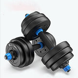Adjustable Dumbbells for Fitness Arm Muscle Fitness Dumbbell Environmentally Friendly Training Dual-use Dumbbell Barbell