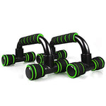 1 Pair H-shape Fitness Push Up Bar Aluminum Alloy Home Fitness Push-Up Stands Hand Grip Trainer Chest Training Equipment