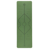 1830*610*6mm TPE Yoga Mat with Position Line Anti-slip Carpet Mat For Beginner Environmental Fitness Gymnastics Mats Sports Pads