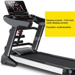 Commercial Grade Treadmill Fitness Running Equipment Single/Multi-function Mute Fitness Equipment 10.1/15.6 inch Color Screen