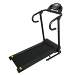 Hot Compact Folding Treadmill 1100W Running Jogging Machine for Home with LCD Display Pad Holder