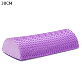 Semicircular Massage EVA Foam Shaft Yoga Pilates Fitness Equipment Floating Massage Foam Shaft Balance Pad Indoor Yoga Exercise