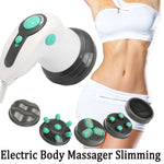 6 in 1 Full Relax Tone Spin Body Massager 3D Electric Full Body Slimming Massager Roller Cellulite Massaging Smarter Device