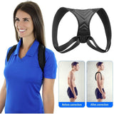 Dropshipping Adjustable Back Posture Corrector Clavicle Spine Back Shoulder Lumbar Brace Support Belt Posture Correction