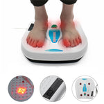 220V Electric Vibrator Relxation Foot Massager Infrared Acupuncture Heat Therapy Relaxing Fatigue Kneading Massager Health Care