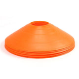 10pcs/lot Hot Sale Football Cross Speed Training Discs Outdoor Soccer Rugby Agility Training Sign Disc Cone Space Marker