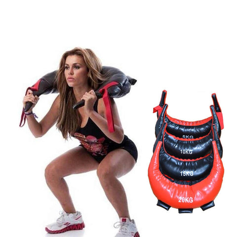 5-25kg Bulgarian Power Bag PU Leather MMA Boxing Punching Bag Strength Exercise Sandbag Fitness Boxing Training Sand bag Empty