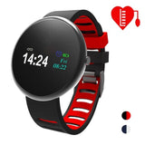 BingoFit Men Smart Bracelets Round Watch For Xiaomi IOS Female Fitness Bracelet Blood Pressure Heart Rate Monitor Sleep Tracker