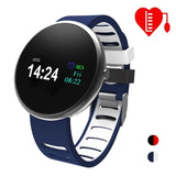 BingoFit Men Smart Bracelets Round Watch For Xiaomi IOS Female Fitness Bracelet Blood Pressure Heart Rate Monitor Sleep Tracker