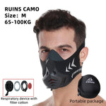 FDBRO New Sports Training Running Mask Pro Fitness Gym Workout Cycling Elevation High Altitude Training Conditioning Sport Masks