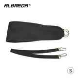 ALBREDA NEW Weight Lifting Drop Shipping Dip belt Gym Dumbbells  Belt Fitness Equipment  Strength Pull up Load belt Power Gym