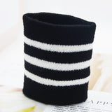 2 pcs cotton Nadal wristband sport sweatband hand band for gym volleyball tennis sweat wrist support wraps guard