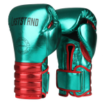 1Pair Durable Metal color Kids/Audlts Women Men Boxing Gloves for Sandbag Punch Training Muay Thai Karate Fight Mitts DEO 6-12oz