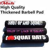 Thicken Weightlifting Barbell Pad High Quality Squat Dip Shoulder Support Protective Pad Gym Weight Lifting Foam Barbell Pad