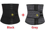 NINGMI Slimming Waist Trainer for Women Neoprene Sauna Suit Sport Shirt Weight Loss Modeling Belt Strap with Pocket Body Shapers