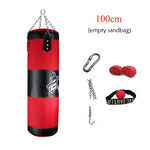 60cm-150cm Kid/Adult Punching Bag Training Fitness MMA Boxing Emtpy Bag with Gift Sport KickBoxing Sandbag Muay Thai Boxer Set