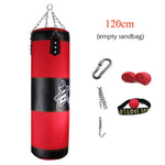 60cm-150cm Kid/Adult Punching Bag Training Fitness MMA Boxing Emtpy Bag with Gift Sport KickBoxing Sandbag Muay Thai Boxer Set