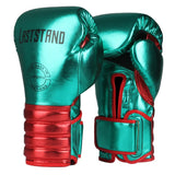 1 Pair Metal color Kids/Audlts Women Men Boxing Gloves for Sandbag Punch Training Muay Thai Karate Fight Mitts DEO 6-12oz