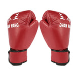 Red Adult Boxing Gloves Professional Sandbag Liner Gloves Kickboxing Gloves Pugilism Men Women Training Fighting Tool