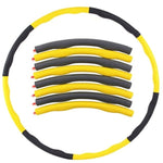 Fitness Sport Hoop Removable Foam Hoop Adult gymnastic Hoop Gym Body Building Thin Waist Fitness Circle Crossfit Equipment