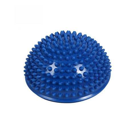 2019 PVC Half Yoga Ball Fitness Exerciser Water Cube Diamond Pineapple Ball Balance Training Point Massage Board for Children