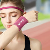 Hot Wrist Brace Support Breathable Ice Cooling Tennis Wristband Wrap Sport Sweatband For Gym Yoga Volleyball Hand Sweat Band