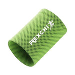 Hot Wrist Brace Support Breathable Ice Cooling Tennis Wristband Wrap Sport Sweatband For Gym Yoga Volleyball Hand Sweat Band