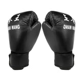 Red & Black Adult Boxing Gloves Professional Sandbag Liner Gloves Kickboxing Gloves Pugilism Men Women Training Fighting Tool