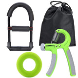 Power Wrist Arm Muscle Recovery Hand Grip Strengthener Forearm Exerciser Ring Rehabilitation Training Heavy Finger Pow Equipment