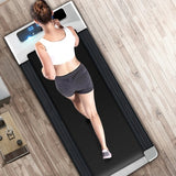 Portable Household Treadmill Multi-functional Calories Speed Adjustment Distance Smart APP Flat Treadmill Home Sport Equipment