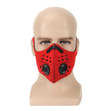 Men/Women Activated Carbon Dust-proof Cycling Face Mask Anti-Pollution Bicycle Bike Outdoor Training mask face shield