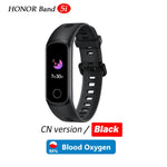 Honor Band 5i Wristband Smart Bracelet Blood Oxygen USB Charging Music Control Monitoring Sports Fitness Bracelet Running track