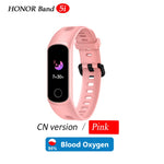 Honor Band 5i Wristband Smart Bracelet Blood Oxygen USB Charging Music Control Monitoring Sports Fitness Bracelet Running track