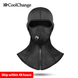 CoolChange Winter Cycling Face Mask Fleece Thermal Windproof Bike Cap Balaclava Ski Fishing Skating Hat Snowboard Training Mask